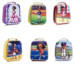 JCT Kids 3D Insulated Lunch Box - Multiple Sports Characters NWT